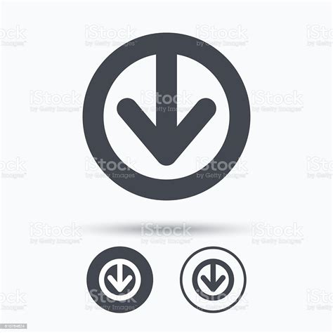 Download Icon Load Internet Data Sign Stock Illustration Download