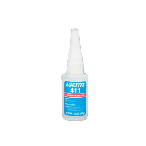 Buy Loctite Fast Curing Toughened Instant Adhesive Clear Glue 411 From