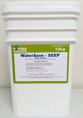 Dam Pond Sealer Water Save Seep Kg Stop Leak Locates Seals