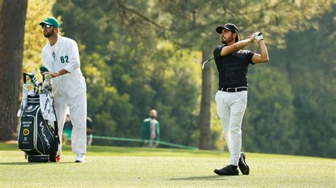 Abraham Ancer Of Mexico Plays A Stroke On The No Hole During Round