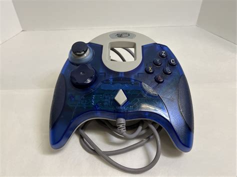 Madcatz Sega Dreamcast Blue Wired Controller Dreampad EBay