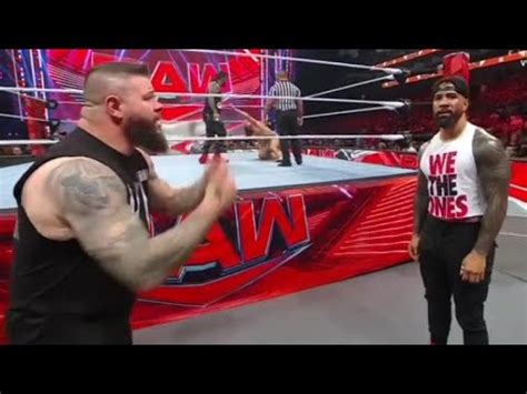 Jimmy Uso Vs Riddle Parte Wwe Raw Youtube