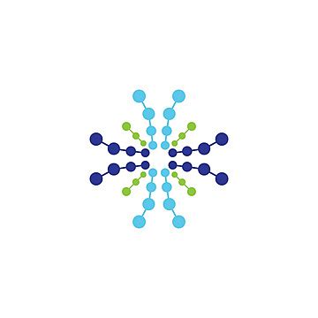 Molecule Vector Icon Illustration Molecular Design Particle Vector