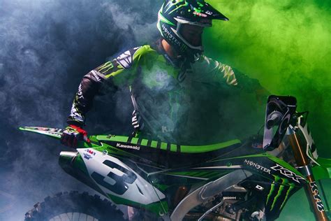 Kawasaki Motorcycle Dirtbike Wallpapers Badasshelmetstore