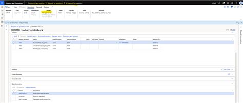 Procurement And Sourcing D365 Microsoft Dynamics Supply Chain Management