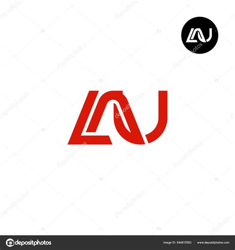 Letter Lau Monogram Logo Design Stock Vector by ©RajifStock 694815562