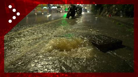 Maltempo A Genova Peggiora Il Meteo Tombini Saltati E Blackout Nella