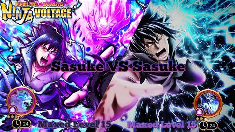 SASUKE VS SASUKE Sasuke Uchiha Rinne Sharingan Shadow VS Sasuke