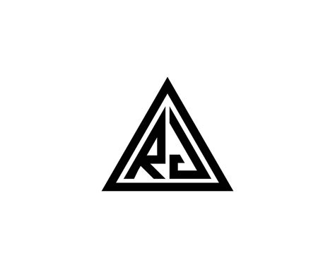 Rj Logo Design Vector Template Branding And Logo Templates Creative