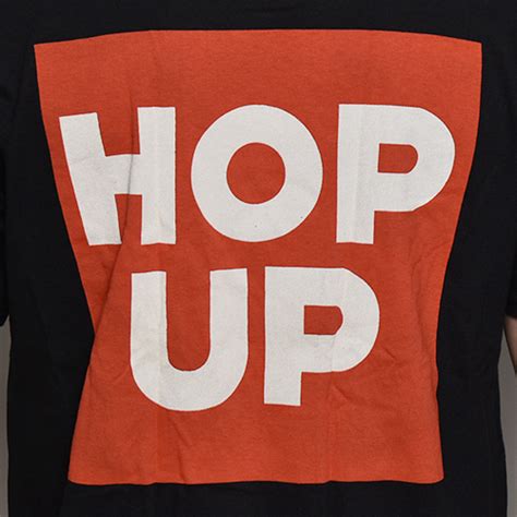 Hop Up Magazineblock Ss T Shirt（ホップアップマガジン Tシャツ）ブラック A 5891 ショート