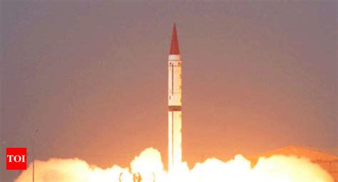 Pakistan Test Fires Nuclear Capable Shaheen Iii Ballistic Missile