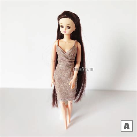 Barbie Glitter Dress Not Including The Doll Body In 3 Colors Fashion