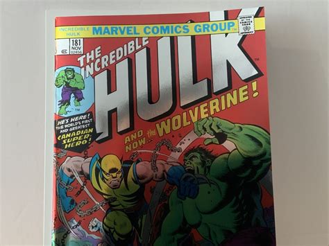 Incredible Hulk 181 FOIL Facsimile Edition Comics 2023 NM Comic