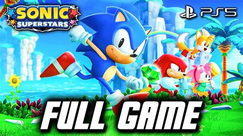 Sonic Superstars Full Game Gameplay Walkthrough Story Mode Trip S