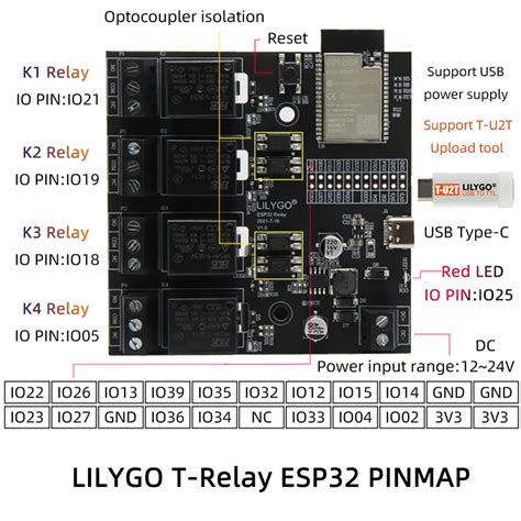 Esp32 Relay Circuit Diagram 12v 4ch Relay Home Assistant Esp