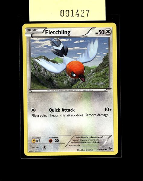 Xy Flashfire Fletchling Ebay