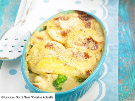 Gratin de pommes de terre fromage et brocolis facile découvrez les