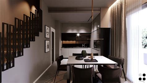 Interior design / Apartment Duplex C73 | Behance