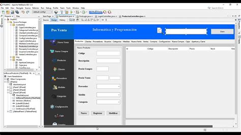 Sistema De Venta En Java Y Mysql Ajuste Final Youtube