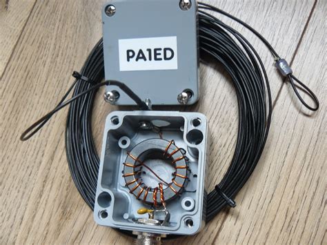 PA1ED Amateur Radio Projects: End Fed Wire Antenna for 10,15,20 and 40 ...