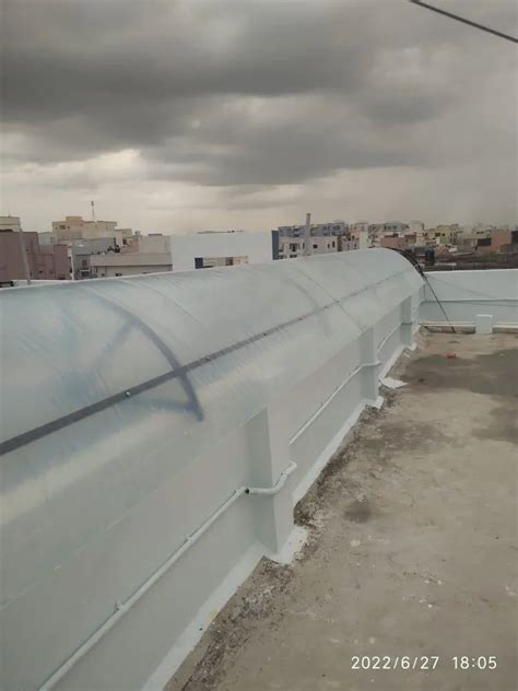 White Cold Rolled FRP Roofing Sheet 2mm At Rs 78 Sq Ft In Hyderabad