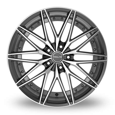 Proline PXE Black Matt Polished 18 Alloy Wheels Wheelbase