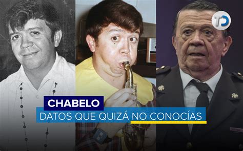 Xavier López Chabelo Diez Datos Que Quizá No Conocías Telediario México