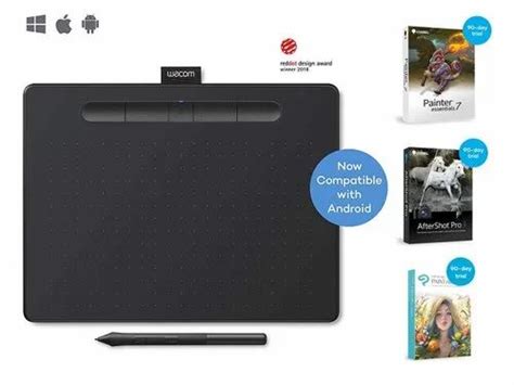 Wacom Ctl 6100wl K0 Cx Intuos Medium Bluetooth Pen Tablet Black At Rs 15900 New Items In New