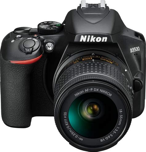 Nikon D3500 DSLR Video Camera With AF P DX NIKKOR 18 55mm F 3 5 5 6G VR