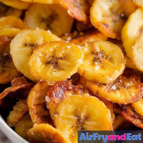 Air Fryer Banana Chips Crispy And Easy Recipe Airfryandeat