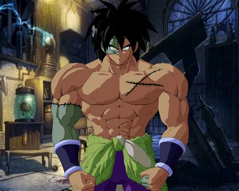 Broly As Fankensteins Monster For Halloween By Cory044 On Deviantart