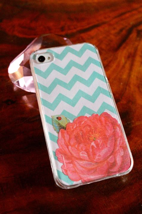 Aqua Chevron Pink Rose Iphone 4 4s Case By Rosaliehandmade On Etsy 15