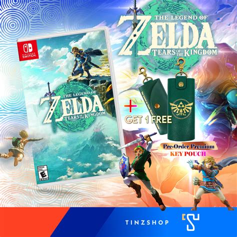 พร้อมส่ง Nintendo Switch Game The Legend Of Zelda Tears Of The Kingdom