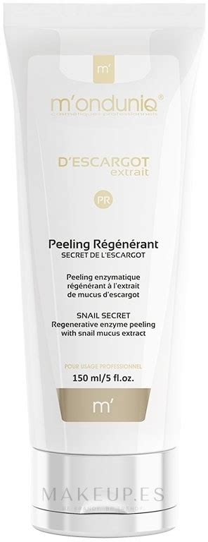 Peeling Facial Regenerador Con Extracto De Baba De Caracol M Onduniq