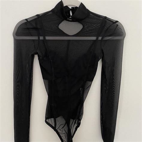 Bershka Womens Bodysuit Depop