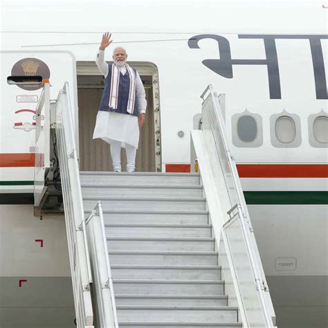 Prime Minister Modi Arrives In Us On His Maiden State Visit