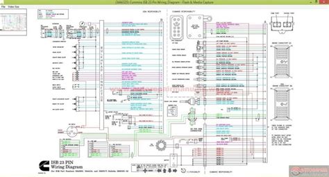 Electrical Wiring Diagram Ism Cummins Cummins Isx Ecm En