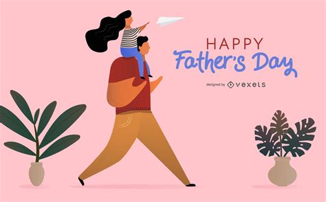 Vectores Gr Ficos De Feliz Dia Del Padre Para Descargar