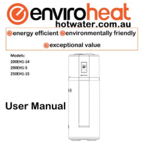 Enviroheat L Heat Pump Installed InstantFlow Hot Water