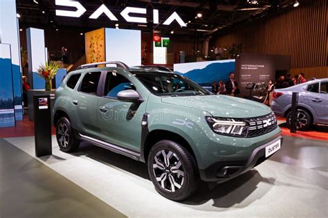 Dacia Duster Car Showcased at the Paris Mondial De L& X27;Automobile ...