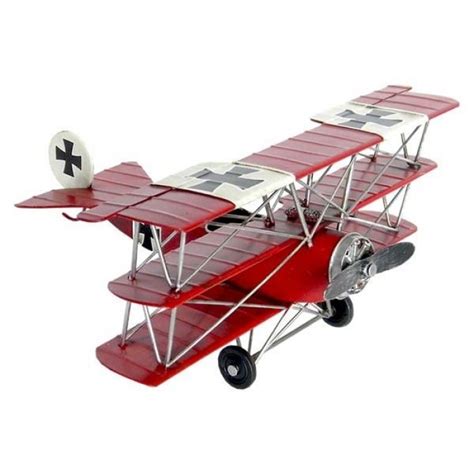 Red Fokker Dr I Tri Plane Scale Model Black Country Metalworks