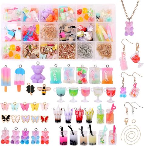 Souarts Pcs Charms Schmetterling B R Anh Nger Set Mit Pcs Zubeh R