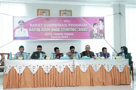 Percepat Penurunan Stunting Pemko Tebing Tinggi Segera Lakukan Program