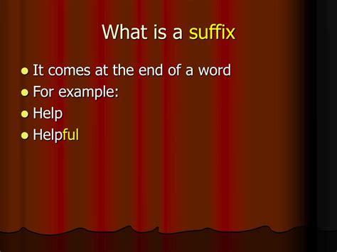 PPT - Prefix and Suffix PowerPoint Presentation - ID:322836