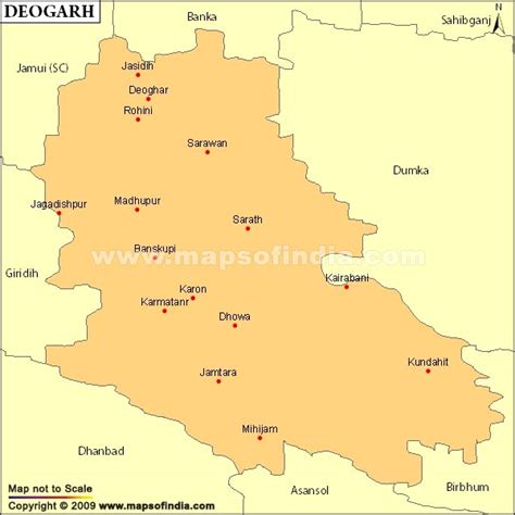 Deoghar Parliamentary Constituency Map Election Results And Winning Mp