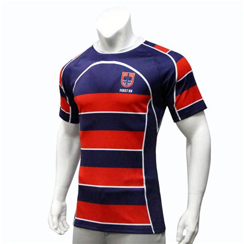 Wholesale Rugby Football Wear Custom Men′s Sublimated Rugby Jerseys