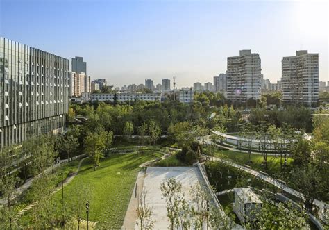 Landscape Architecture Design Of Lei Shing Hong Center Beijing By R