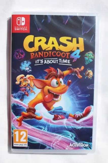 Crash Bandicoot 4 Its About Time Nintendo Switch New And Sealed Same Day