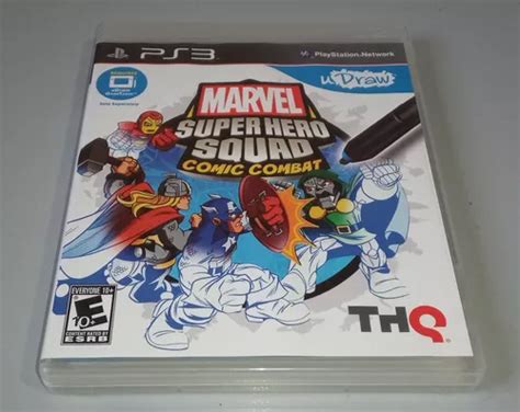 Jogo Ps3 Marvel Super Hero Squad Comic Combat Mídia Física MercadoLivre