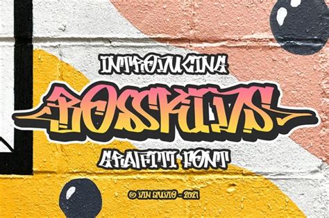 Top 20 Unique Graffiti Fonts to Highlight Your Designs - Din Studio